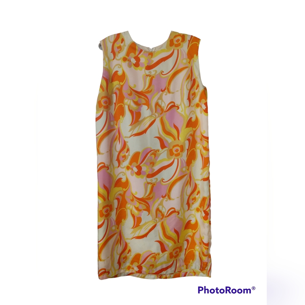 Vintage groovy 1960's shift dress